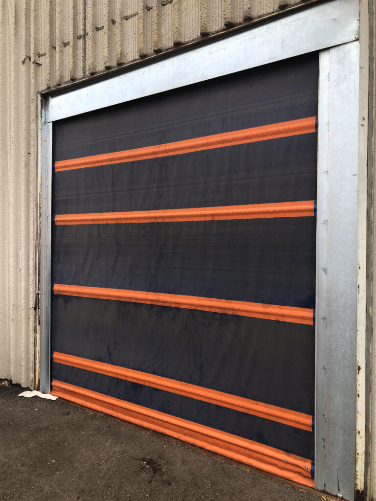 Pest control, pest control bug screen, pest control bug screen roll up door, Bug screen 8000 and 8000XL - super seal mfg.