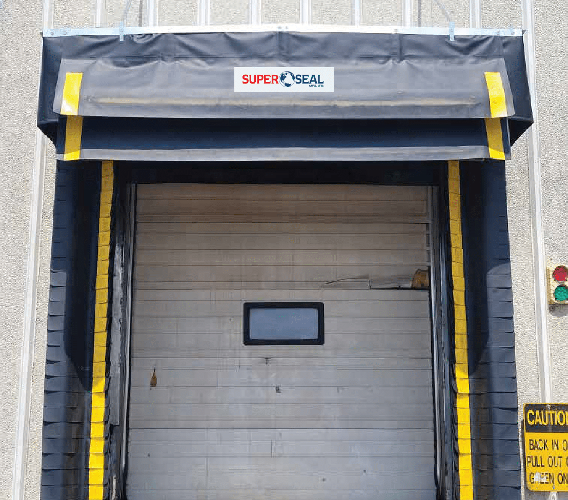 rain deflector - super seal rain deflector - dock seal rain deflector - rain canopy Canada