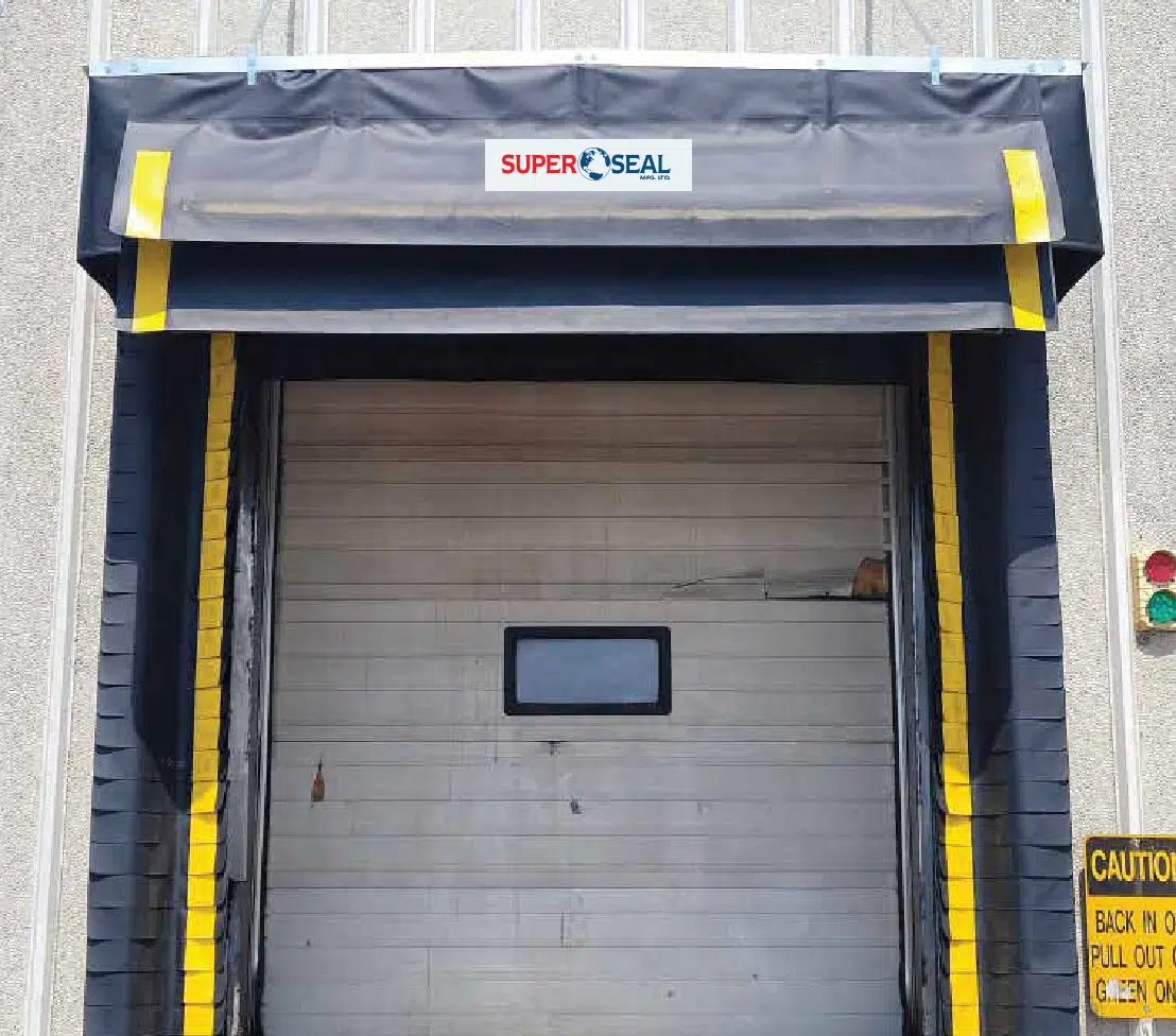 rain deflector - super seal rain deflector - dock seal rain deflector - rain canopy Canada