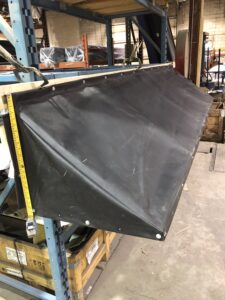 vinyl canopy, galvanized canopy, custom canopy